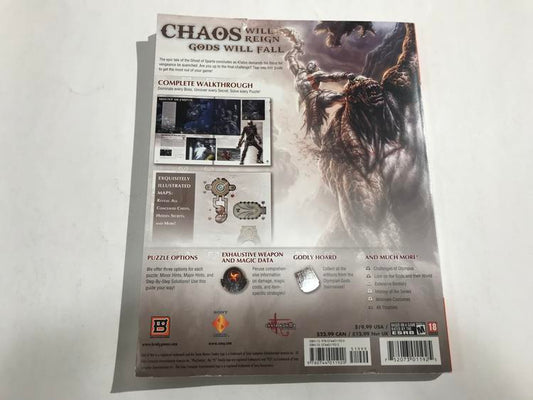 HINT BOOK GOD OF WAR III (usagé)
