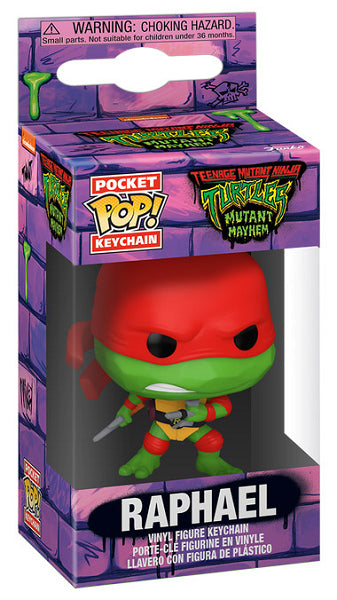 POP KEYCHAIN RAPHAEL TEENAGE MUTANT NINJA TURTLES MUTANT MAYHEM