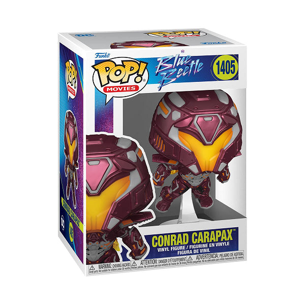 POP BLUE BEETLE CONRAD CARAPAX 1405 (usagé)