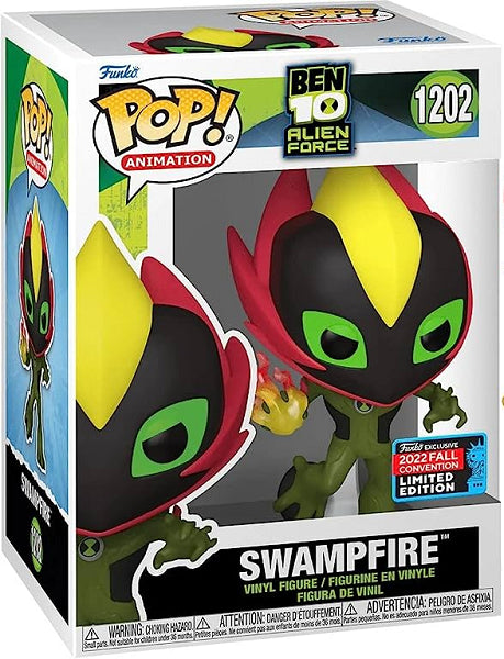 POP BEN 10 ALIEN FORCE 1202 - SWAMPFIRE (usagé)