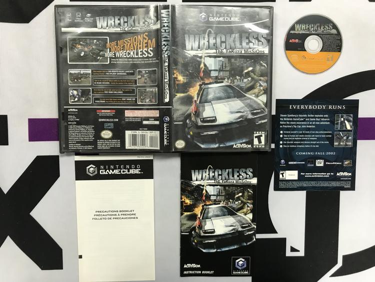 WRECKLESS THE YAKUZA MISSIONS USAGÉ (COMPLETE IN BOX)