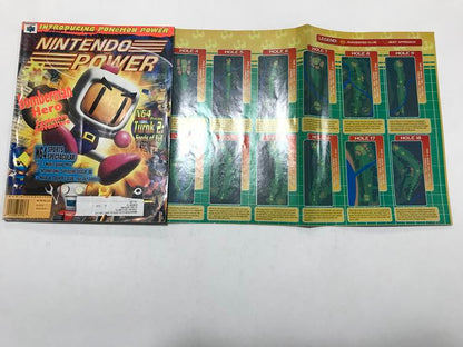 NINTENDO POWER GAMER MAGAZINE VOLUME 111 WITH POSTER - BOMBERMAN HERO (usagé)