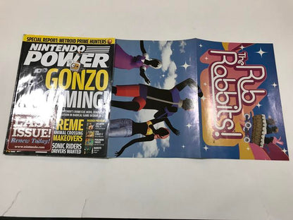 NINTENDO POWER GAMER MAGAZINE VOLUME 201 WITH POSTER - GONZO GAMING (usagé)