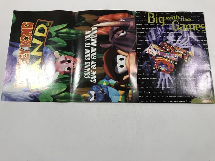 NINTENDO POWER GAMER MAGAZINE VOLUME 69 WITH POSTER - MEGA MAN X2 (usagé)