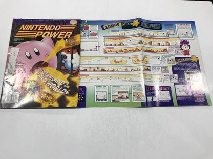 NINTENDO POWER GAMER MAGAZINE VOLUME 72 WITH POSTER - KIRBY DREAM LAND 2 (usagé)