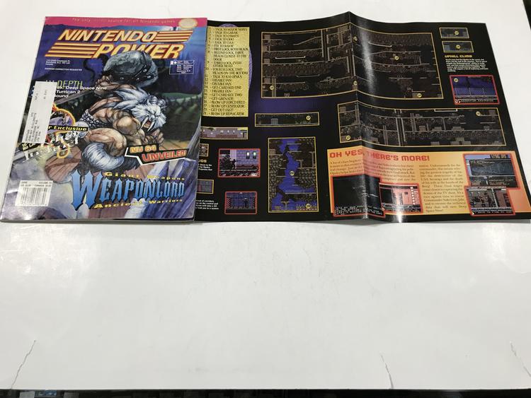 NINTENDO POWER GAMER MAGAZINE VOLUME 73 WITH POSTER - WEAPONLORD (usagé)