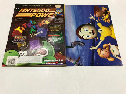 NINTENDO POWER GAMER MAGAZINE VOLUME 87 WITH POSTER - TETRIS ATTACK (usagé)