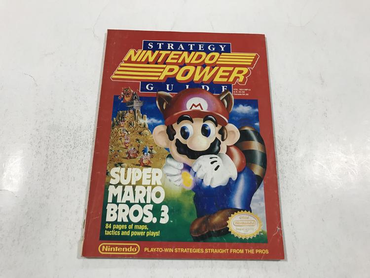 NINTENDO POWER GAMER MAGAZINE VOLUME 13 NO POSTER - SUPER MARIO BROS 3 STRATEGY GUIDE (usagé)