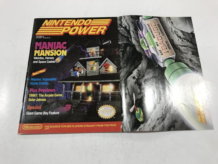 NINTENDO POWER GAMER MAGAZINE VOLUME 16 WITH POSTER - MANIAC MANSION (usagé)