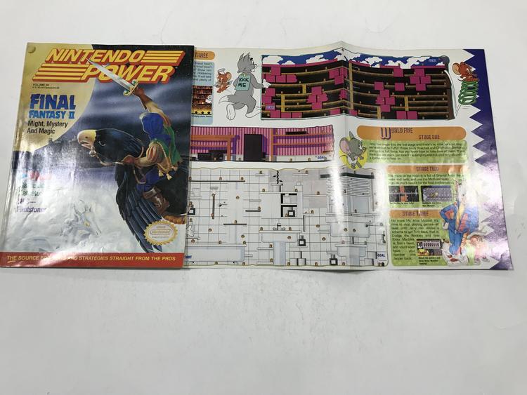 NINTENDO POWER GAMER MAGAZINE VOLUME 30 WITH POSTER - FINAL FANTASY II (usagé)