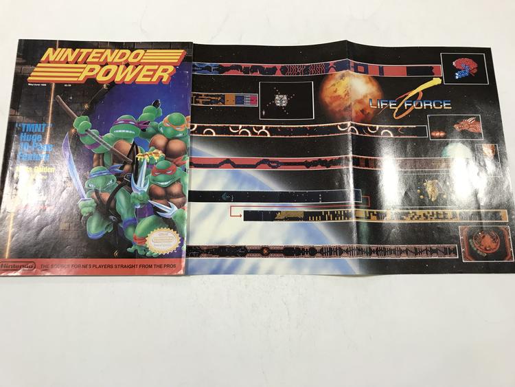 NINTENDO POWER GAMER MAGAZINE VOLUME 6 WITH POSTER - TEENAGE MUTANT NINJA TURTLES (usagé)