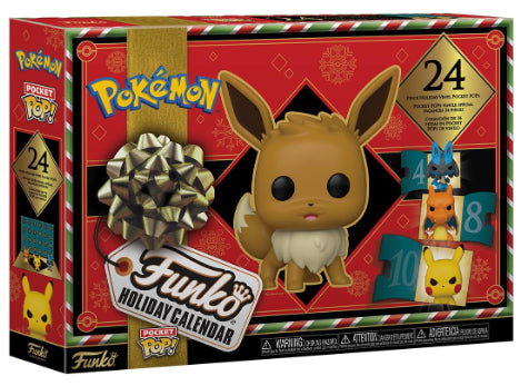 POP FUNKO ADVENT CALENDAR 24 PC POKEMON 2023
