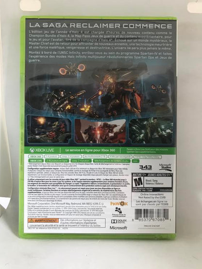 HALO 4 GAME OF THE YEAR EDITION FRENCH (BRAND NEW / SEALED) (usagé)
