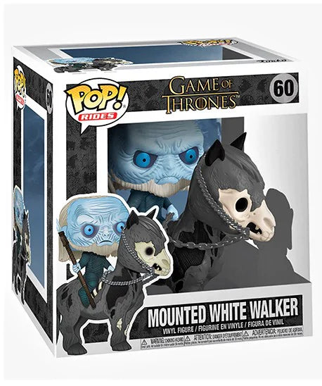 POP GAME OF THRONES MOUNTED WHITE WALKER 60 (usagé)