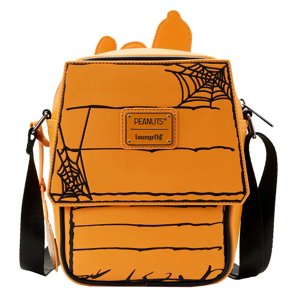 LOUNGEFLY PEANUTS GREAT PUMPKIN SNOOPY DOGHOUSE CROSSBODY BAG (usagé)
