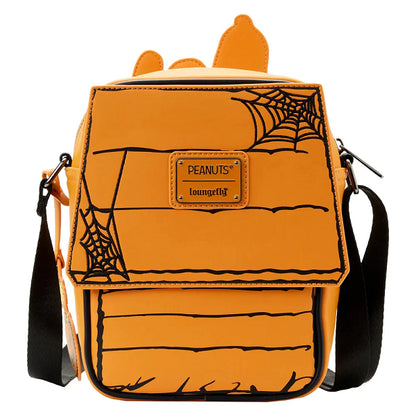 LOUNGEFLY PEANUTS GREAT PUMPKIN SNOOPY DOGHOUSE CROSSBODY BAG (usagé)
