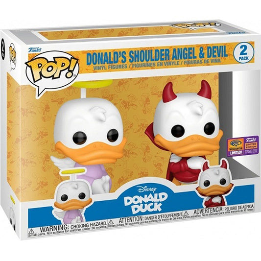 POP DONALD'S SHOULDER ANGEL & DEVIL 2 DONALD DUCK 2 PCACK