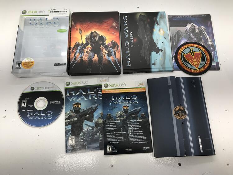 HALO WARS LIMITED EDITION FRENCH (COMPLETE IN BOX)