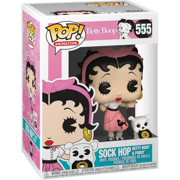 POP BETTY BOOP 555 - SOCK HOP BETTY BOOP & PUDGY