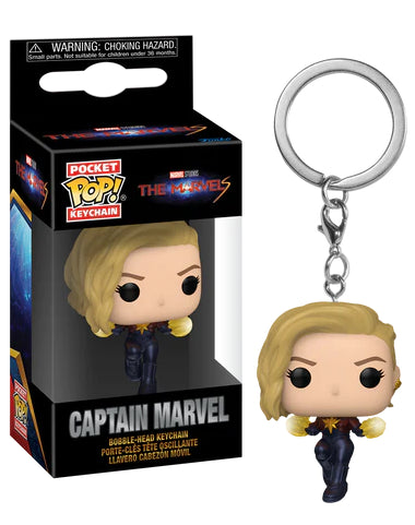 POP KEYCHAIN THE MARVELS CAPTAIN MARVEL