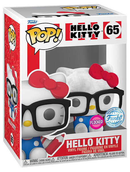 POP HELLO KITTY HELLO KITTY 65 (FLOCKED) (usagé)