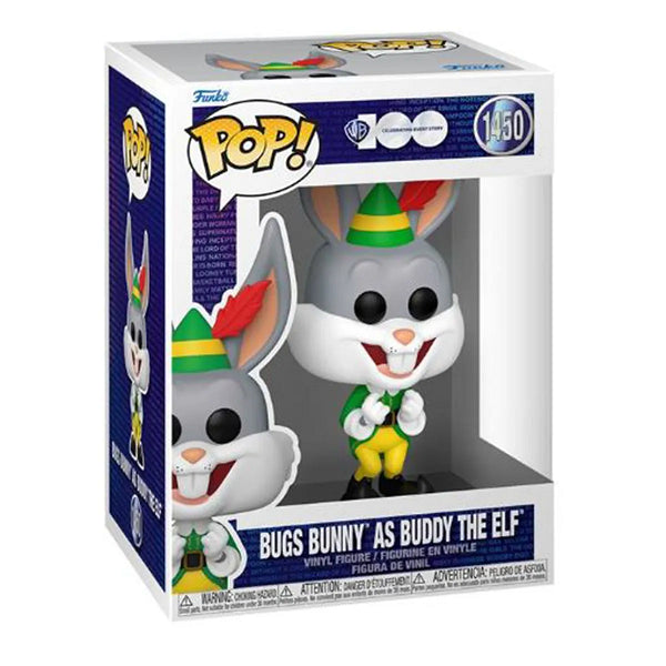 POP WARNER BROS 100TH BUGS BUNNY "AS BUDDY THE ELF" 1450 (usagé)