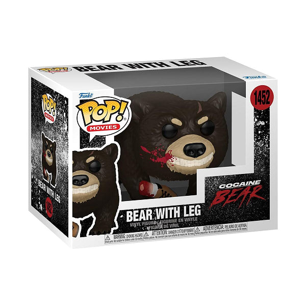 POP COCAIN BEAR BEAR WITH LEG 1452 (usagé)