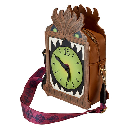 LOUNGEFLY DISNEY HAUNTED MANSION CLOCK CROSSBODY (usagé)