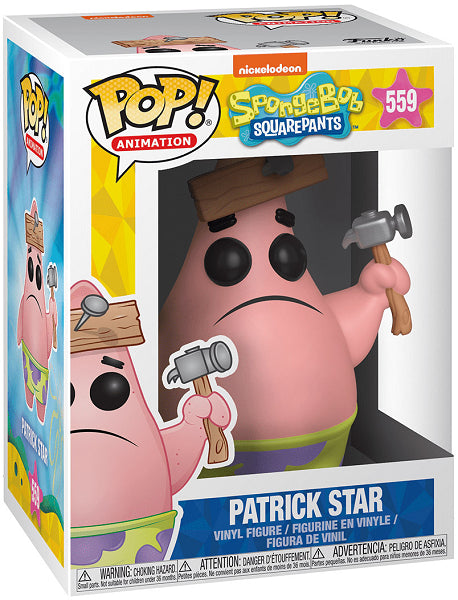 POP SPONGEBOB SQUAREPANTS PATRICK STAR 559 (usagé)