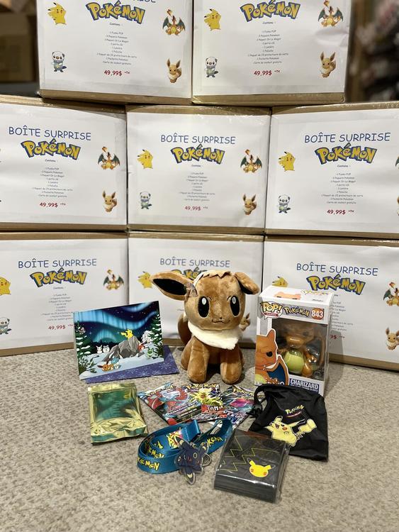 BOÎTES MYSTÈRES POKEMON (usagé)