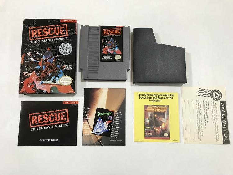 RESCUE THE EMBASSY MISSION (COMPLETE IN BOX) (usagé)