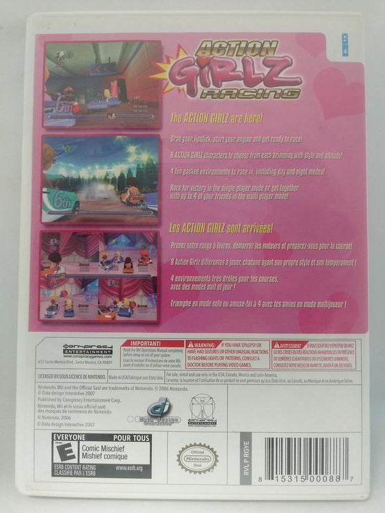 ACTION GIRLZ RACING (COMPLETE IN BOX) (usagé)