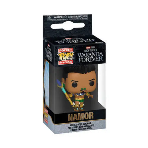 POP KEYCHAIN BLACK PANTHER WAKANDA FOREVER NAMOR (usagé)