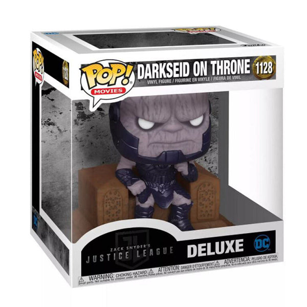 POP JUSTICE LEAGUE DELUXE DARKSEID ON THRONE 1128 (usagé)
