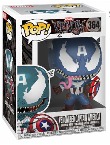 POP VENOM VENOMIZED CAPTAIN AMERICA 364