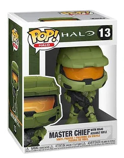 POP HALO MASTER CHIEF WITH MA40 ASSAULT RIFLE 13 (usagé)