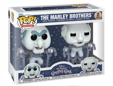 POP THE MUPPETS CHRISTMAS CAROL THE MARLEY BROTHERS 2 PACK