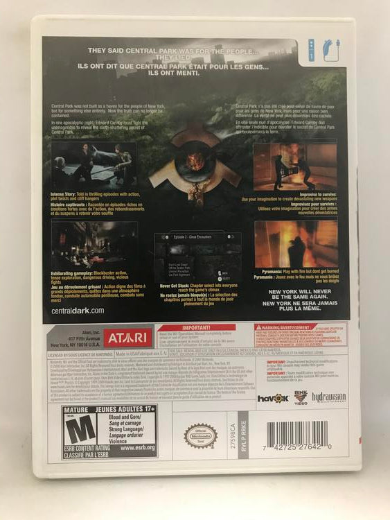 ALONE IN THE DARK (COMPLETE IN BOX) (usagé)