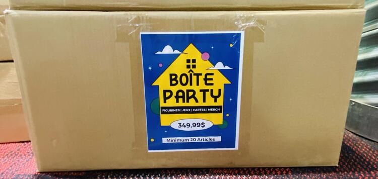 BOÎTES MYSTÈRES PARTY