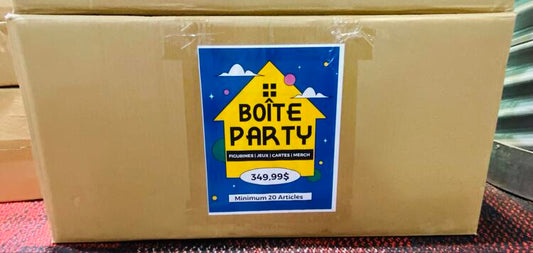 BOÎTES MYSTÈRES PARTY