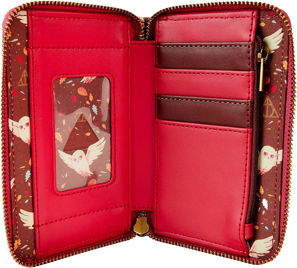 LOUNGEFLY HARRY POTTER HOGWARTS FALL WALLET (usagé)