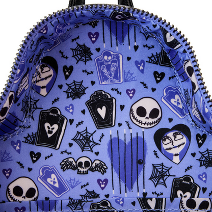 LOUNGEFLY DISNEY NBX ETERNALLY YOURS BACKPACK (usagé)