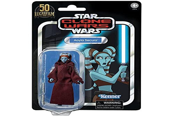 STAR WARS VINTAGE COLLECTION CLONE WARS AAYLA SECURA (usagé)