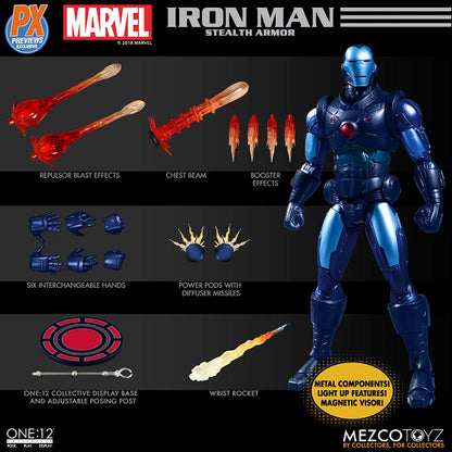 ONE: 12 COLLECTIVE MARVEL THE INVINCIBLE IRON MAN PX PREVIEWS EXCLUSIVE (usagé)