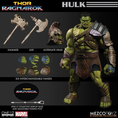 ONE: 12 COLLECTIVE MARVEL THOR RAGNAROK HULK (usagé)