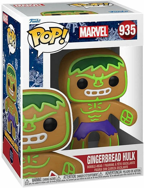 POP MARVEL GINGERBREAD HULK 935 (usagé)