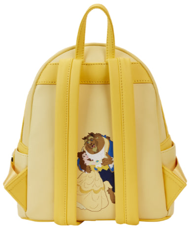 LOUNGEFLY DISNEY BEAUTY & BEAST LENTICULAR BACKPACK (usagé)