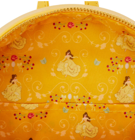 LOUNGEFLY DISNEY BEAUTY & BEAST LENTICULAR BACKPACK (usagé)