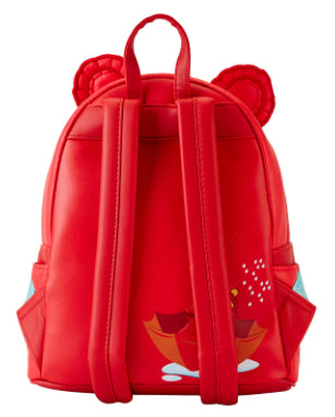 LOUNGEFLY WINNIE THE POOH PUFFER JACKET BACKPACK (usagé)