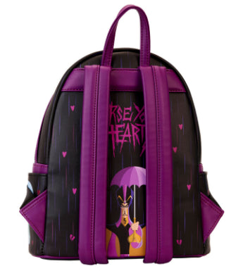 LOUNGEFLY DISNEY VILLAINS CURSE YOUR HEARTS BACKPACK (usagé)